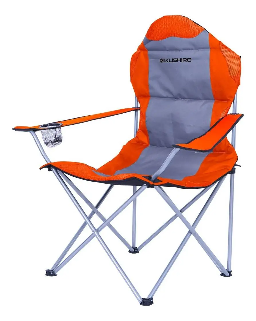 Silla Kushiro Plegable Respaldo Alto Camping