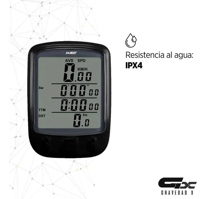 Velocímetro Digital Bicicleta 27 Funciones