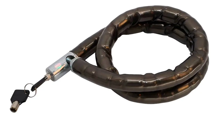 Linga Moto/bici Reforzada 120cmx22mm 2 Llaves