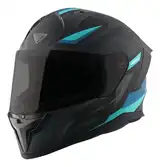 Casco Moto Integral Vertigo Sonic Trigger Alerón Visor Fume