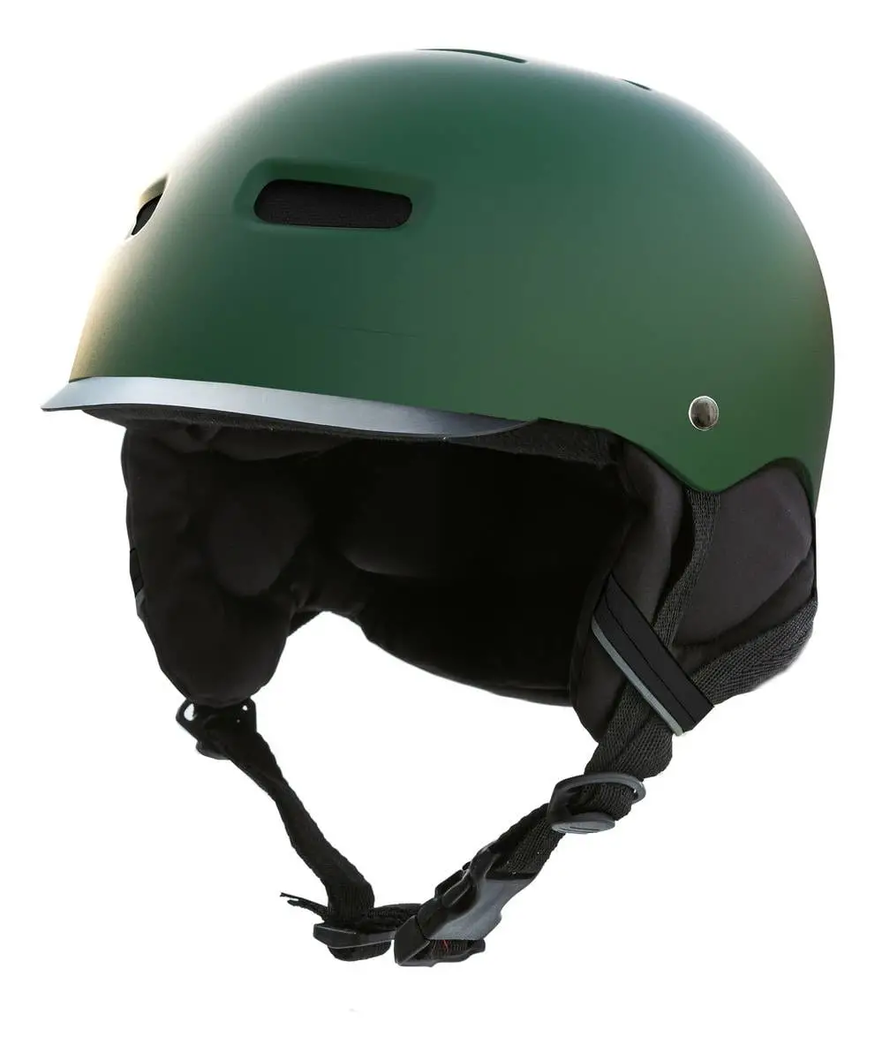 Casco Vertigo Aspen Snow Montaña Ski Verde/Negro