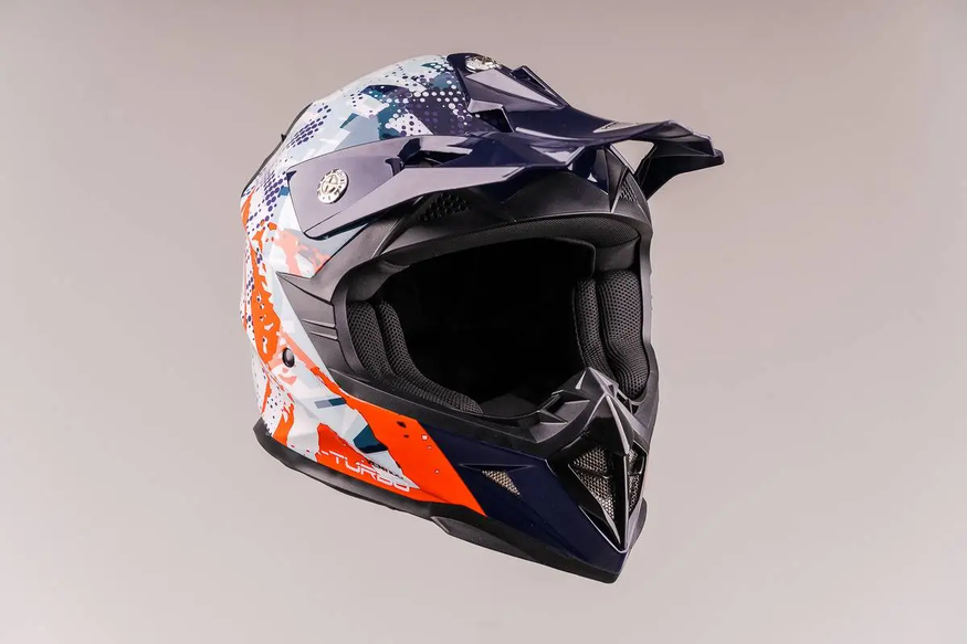 Casco Moto Vertigo Para Niños Enduro X-turbo Off Road