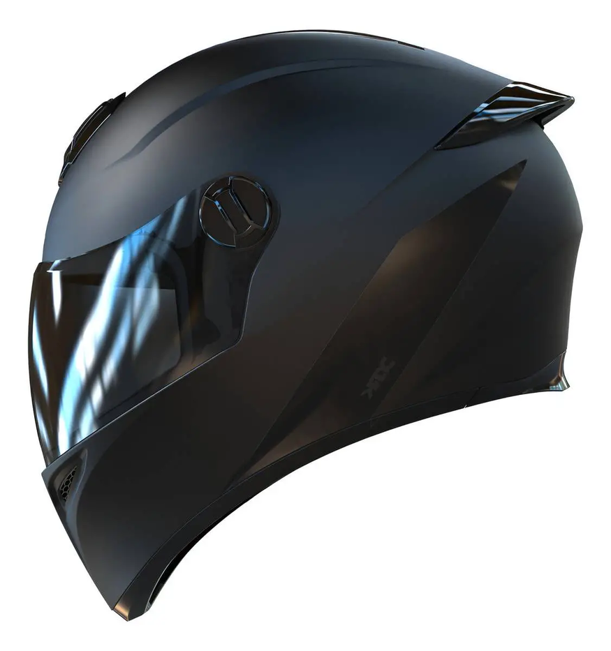 Casco Moto Integral Vertigo V50 Dark Full Aleron