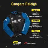 Campera Ciclista Mtb Raleigh C/bolsillo Trasero