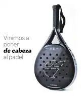 Paleta Padel Conquista Atila Full Carbono Liviana