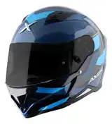 Casco Moto Integral Axor Hunter Alerón Doble Certificación