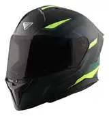 Casco Moto Integral Vertigo Sonic Trigger Alerón Visor Fume