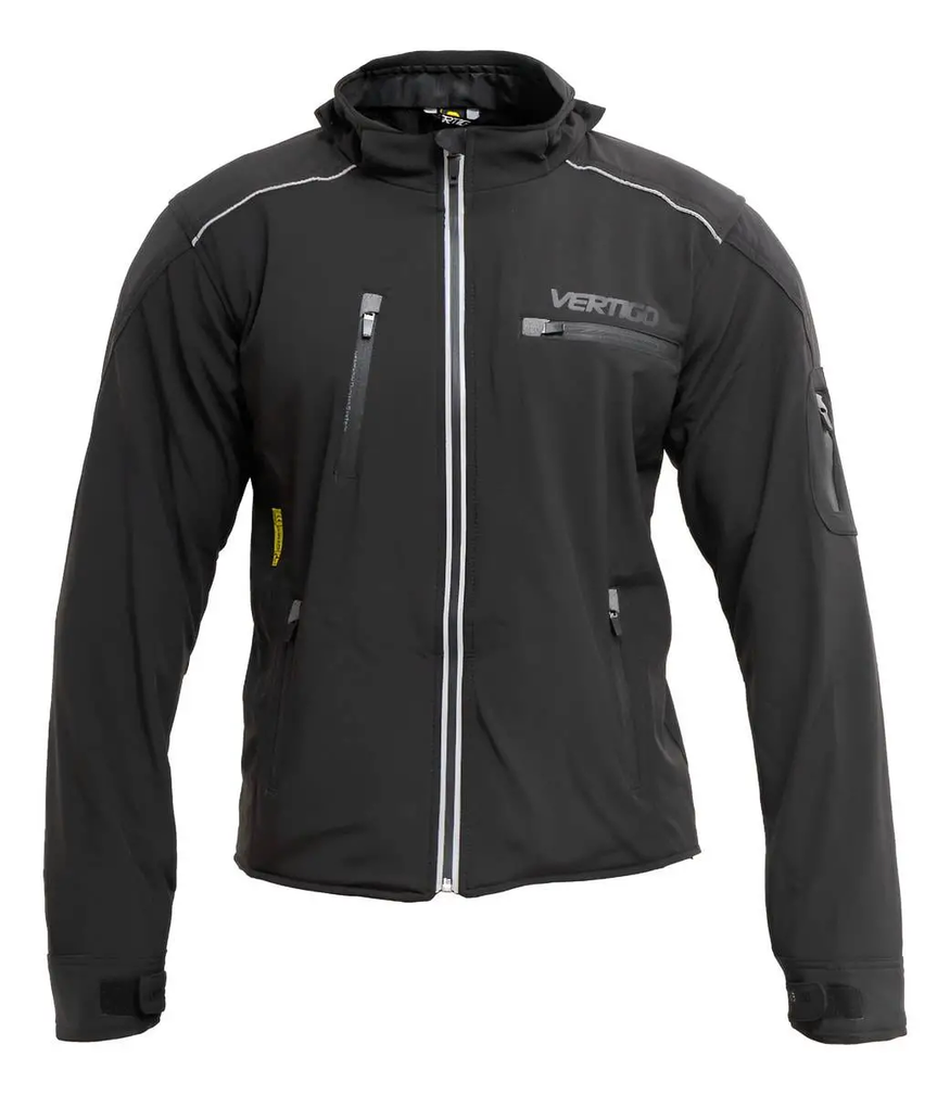 Campera Vertigo Softshell Desmontable Protección