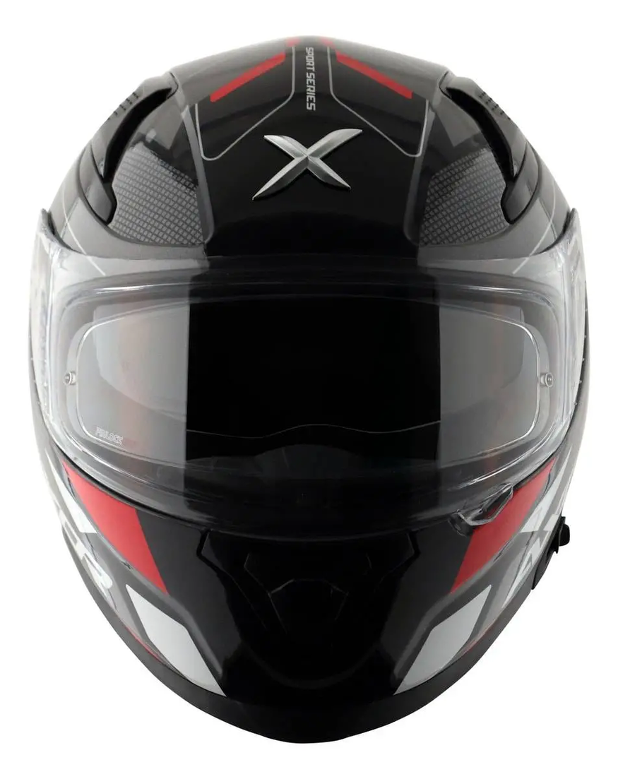 Casco Moto Integral Axor Apex GRAFICAS Doble Visor Apto Pinlock