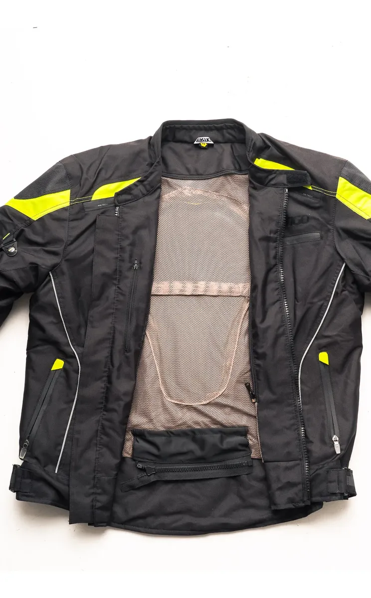 Campera Vertigo Cordura Desmontable Protecciones