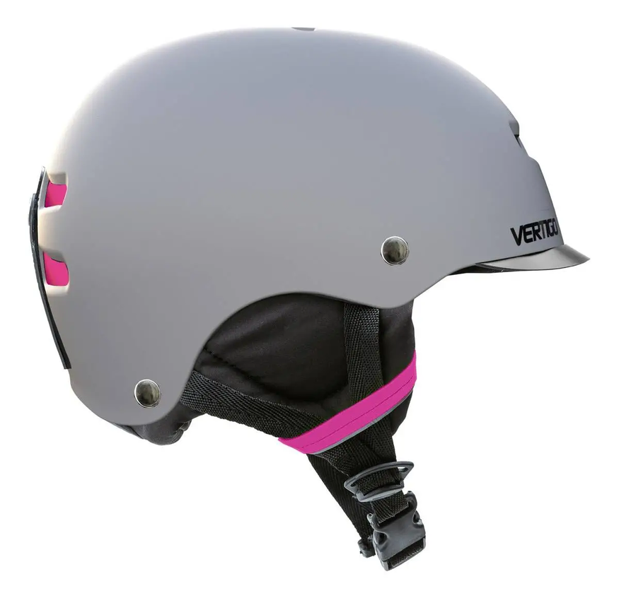 Casco Vertigo Aspen Snow Montaña Ski Gris/Fucsia