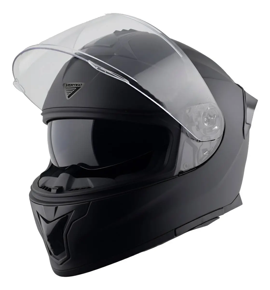 Casco Moto Integral Vertigo Zap Doble Visor Alerón