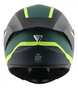 Casco Moto Integral Vertigo Sonic Trigger Alerón Visor Fume