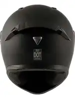 Casco Moto Integral Vertigo Bolt Alerón Visor Fume
