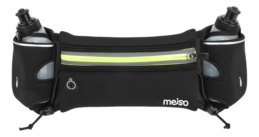 Cinturón Hidratación Ajustable 2 Botellas Trekking