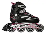 Rollers Patin Stark Black Extensible Ruedas Pu