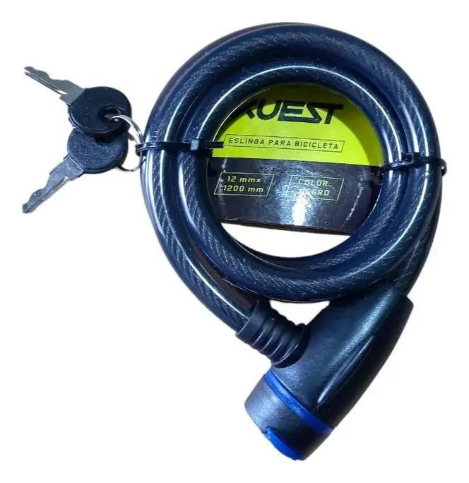 Linga Bicicleta Kuest Cable Acero 12mm X 1200mm