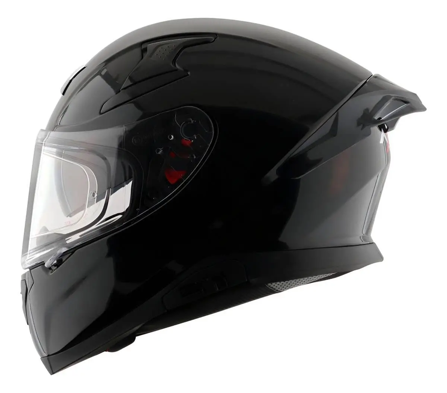 Casco Moto Integral Axor Apex SOLID Doble Visor Apto Pinlock