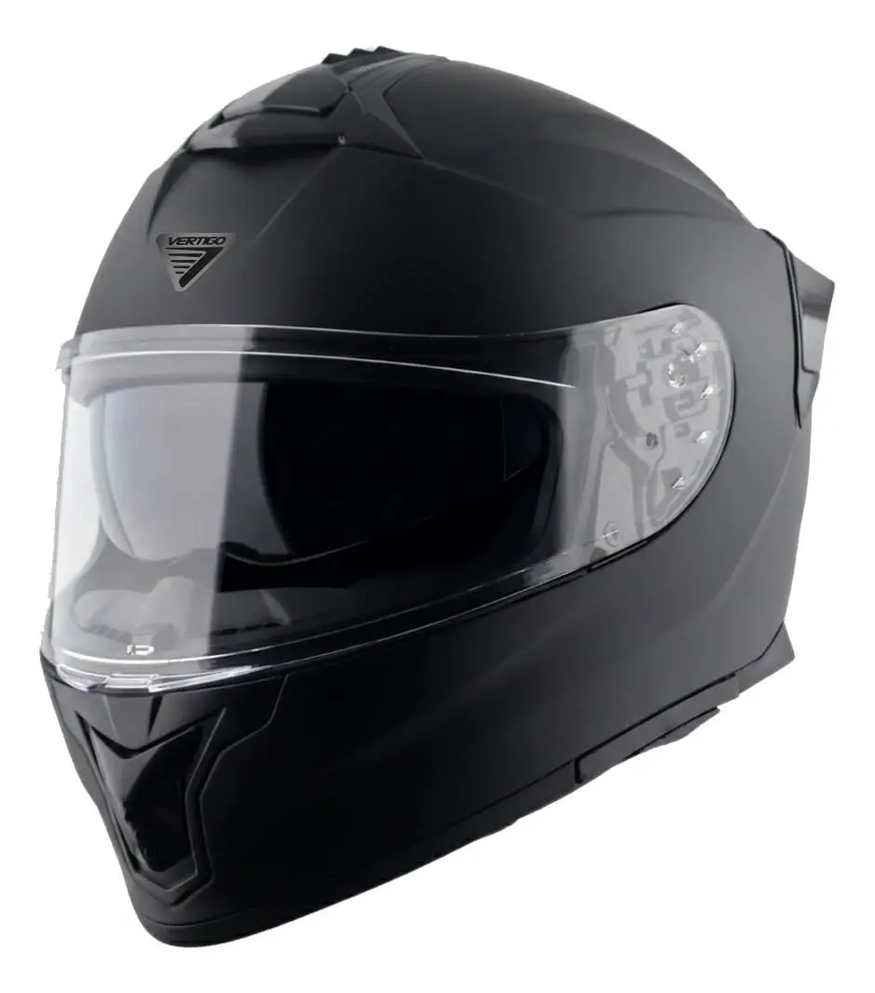 Casco Moto Integral Vertigo Zap Doble Visor Alerón
