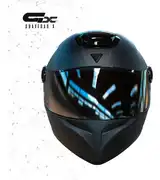 Casco Moto Integral Vertigo V50 Dark Full Aleron