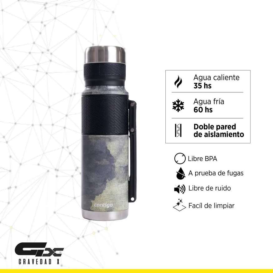 Termo Contigo Bottle Acero Inoxidable 1.2l