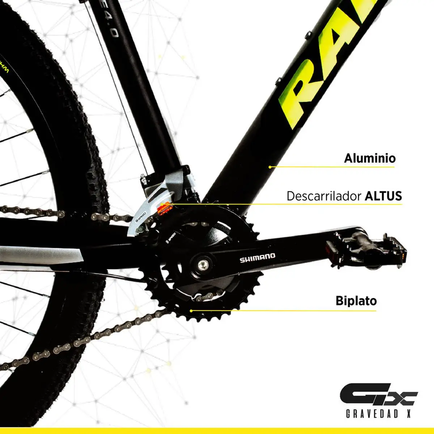 Bicicleta Mtb Raleigh Mojave 4.0 R29 F Hidráulico