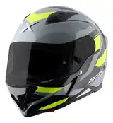 Casco Moto Integral Axor Hunter Alerón Doble Certificación