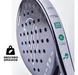Paleta Padel Conquista Atila Full Carbono Liviana