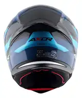 Casco Moto Integral Axor Hunter Alerón Doble Certificación