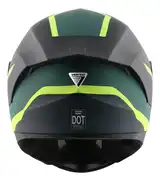 Casco Moto Integral Vertigo Sonic Trigger Alerón Visor Fume
