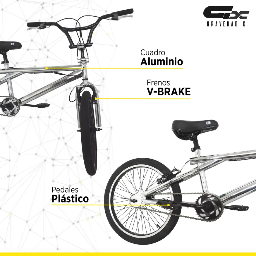 Bicicleta Firebird Freestyle BMX R20 V-brake