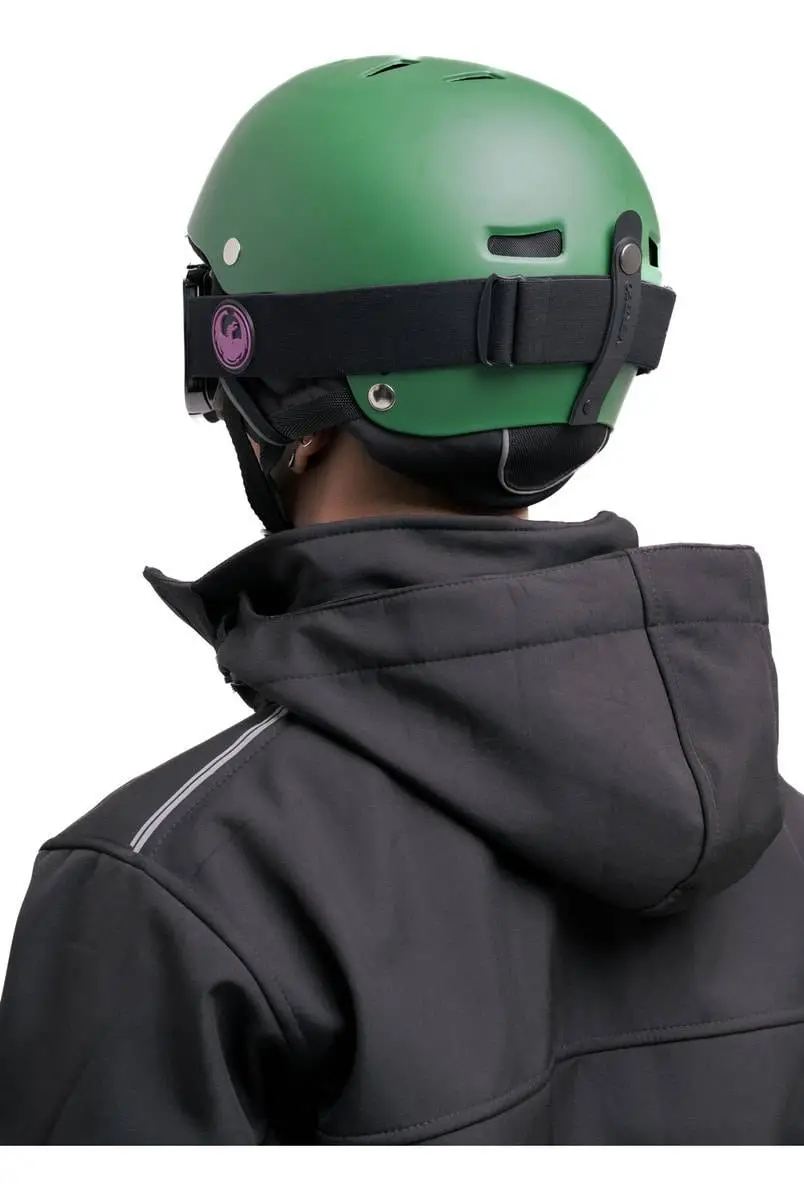 Casco Vertigo Aspen Snow Montaña Ski Verde/Negro