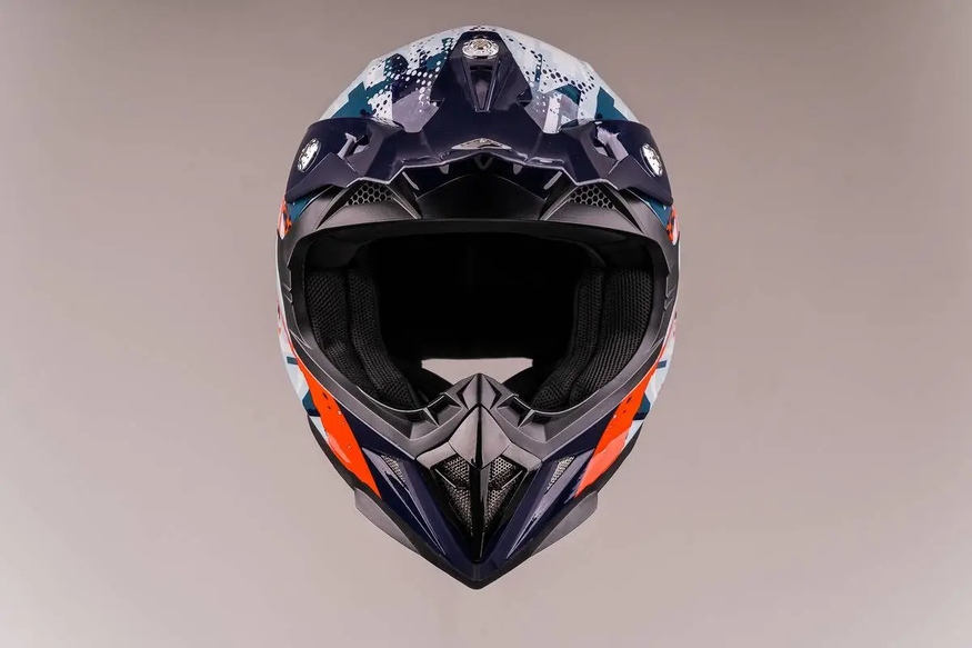 Casco Moto Vertigo Para Niños Enduro X-turbo Off Road