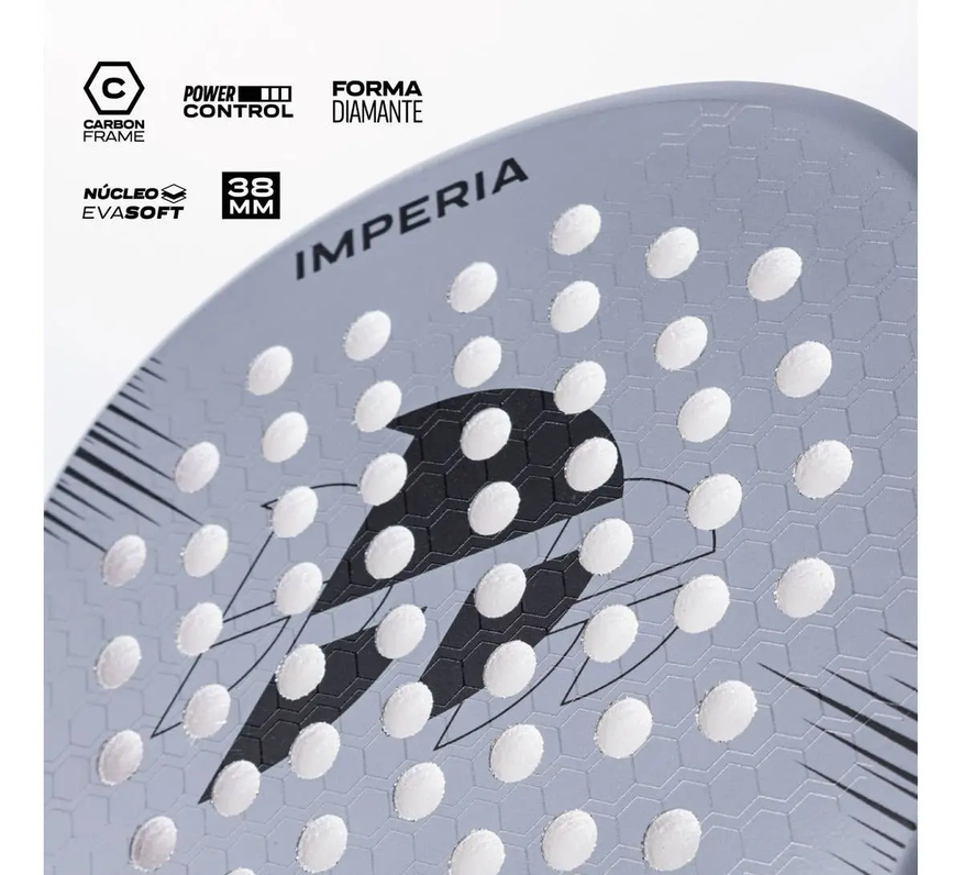 Paleta Padel Imperia Atila Diamante Carbon Frame