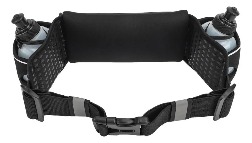 Cinturón Hidratación Ajustable 2 Botellas Trekking
