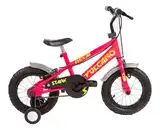 Bicicleta R12 Vulcano Stark Acero Con Rueditas Varones