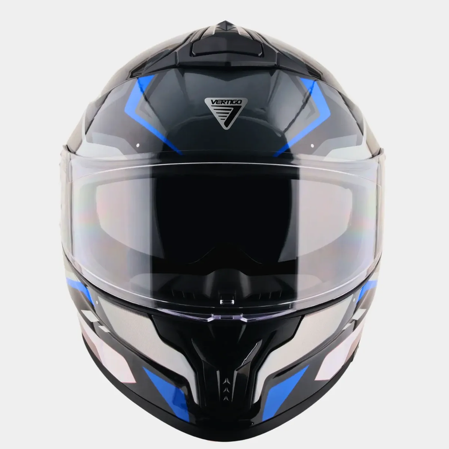 Casco Moto Vertigo Integral Zap Volt Doble Visor Alerón