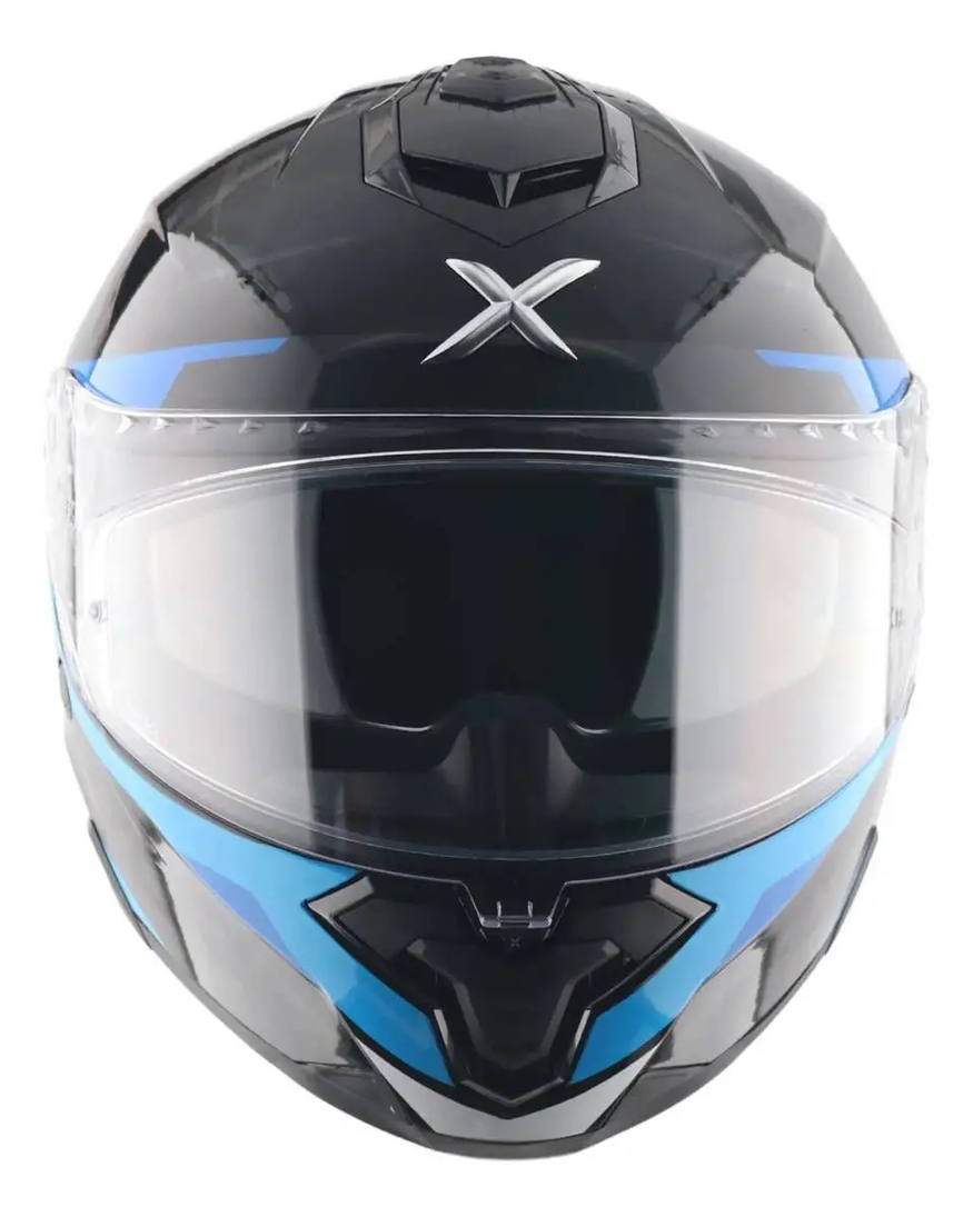 Casco Moto Axor Brutale Doble Visor Con Pinlock Incorporado Doble Alerón