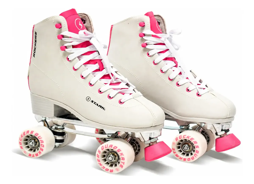 Patines Rockers Artísticos Adultos Y Niños Bota Cuero Ruedas 58mm