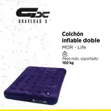 Colchón Inflable Doble Con Inflador Incorporado