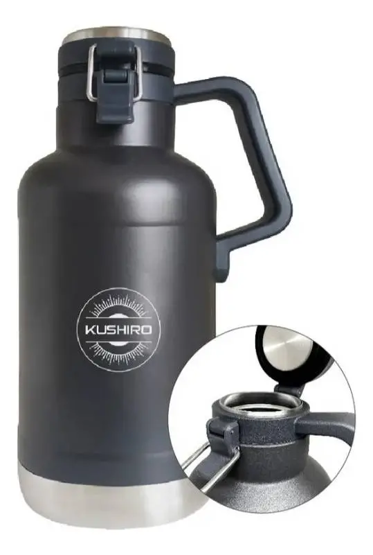 Termo Growler Kushiro 1.9lts Acero Inoxidable