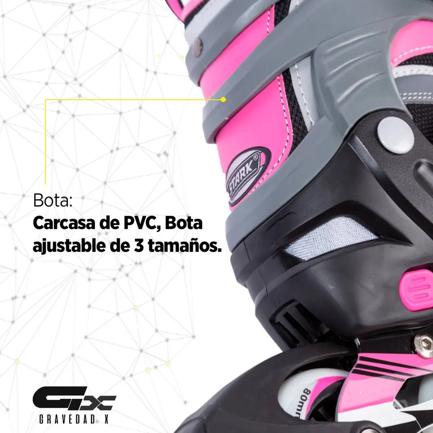 Rollers Patines Pro Stark Aluminio Ajustable