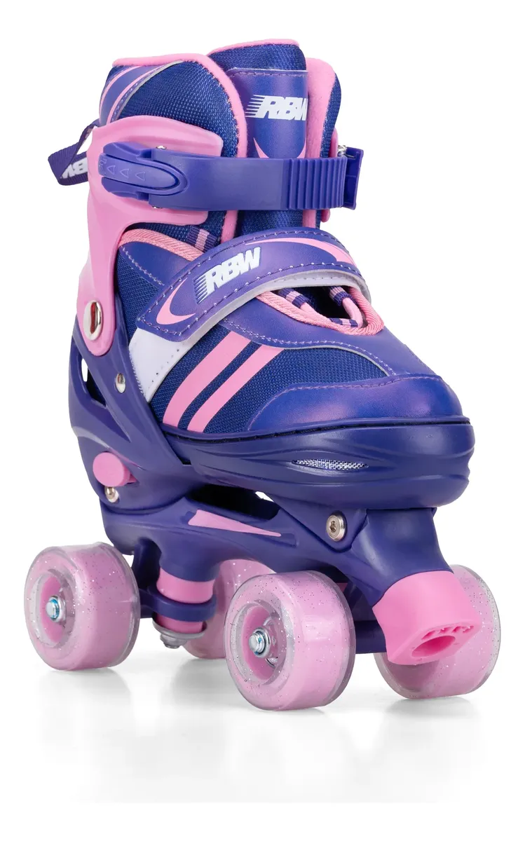 Patines Niños 4 Ruedas Extensible Ajustables Rainbow