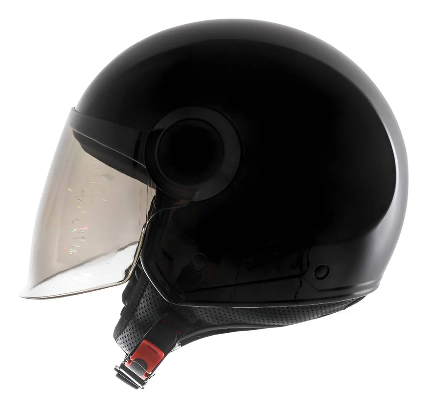 Casco Moto Abierto Vertigo V20 Driver Solid Visor