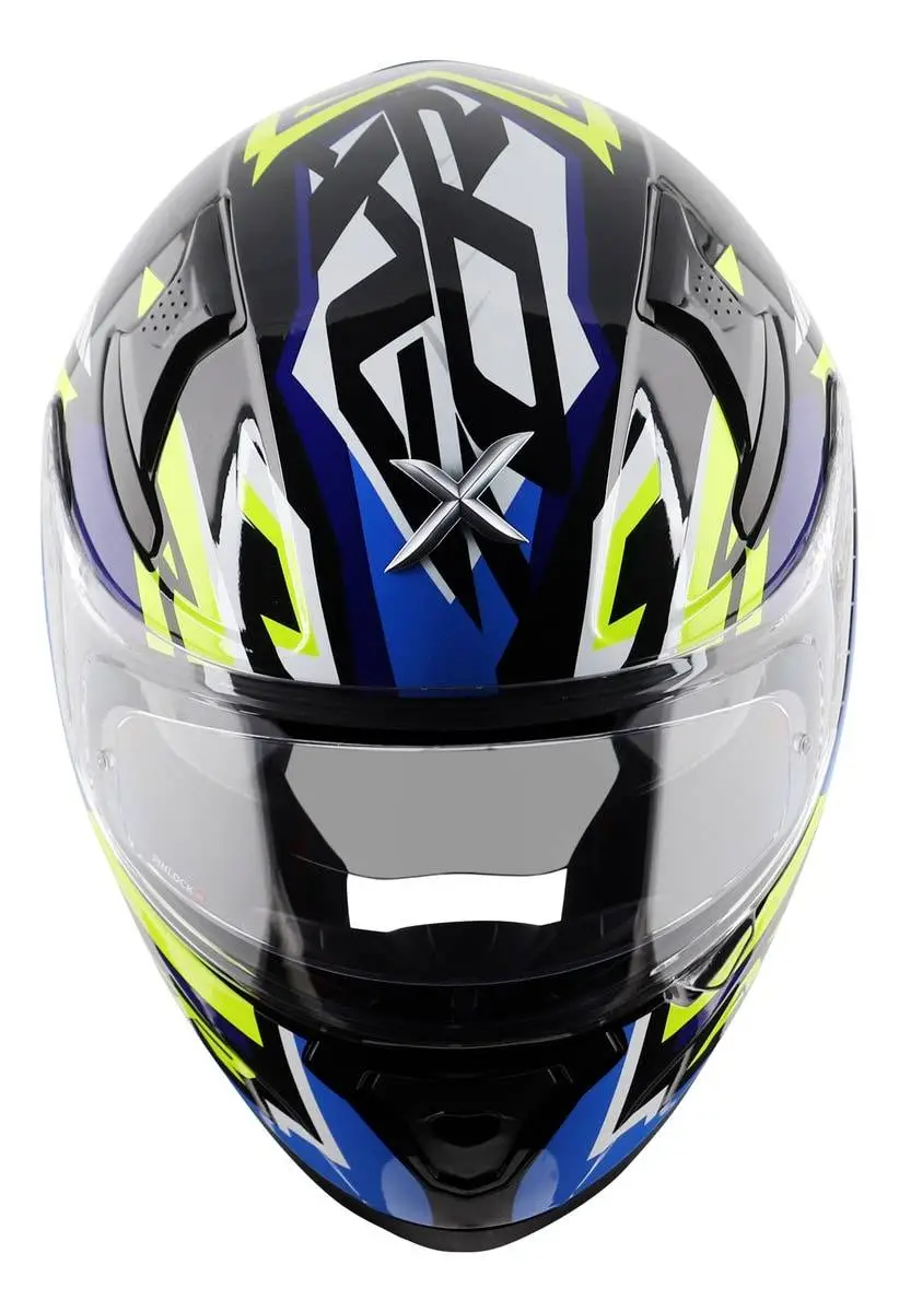 Casco Moto Integral Axor Apex GRAFICAS Doble Visor Apto Pinlock