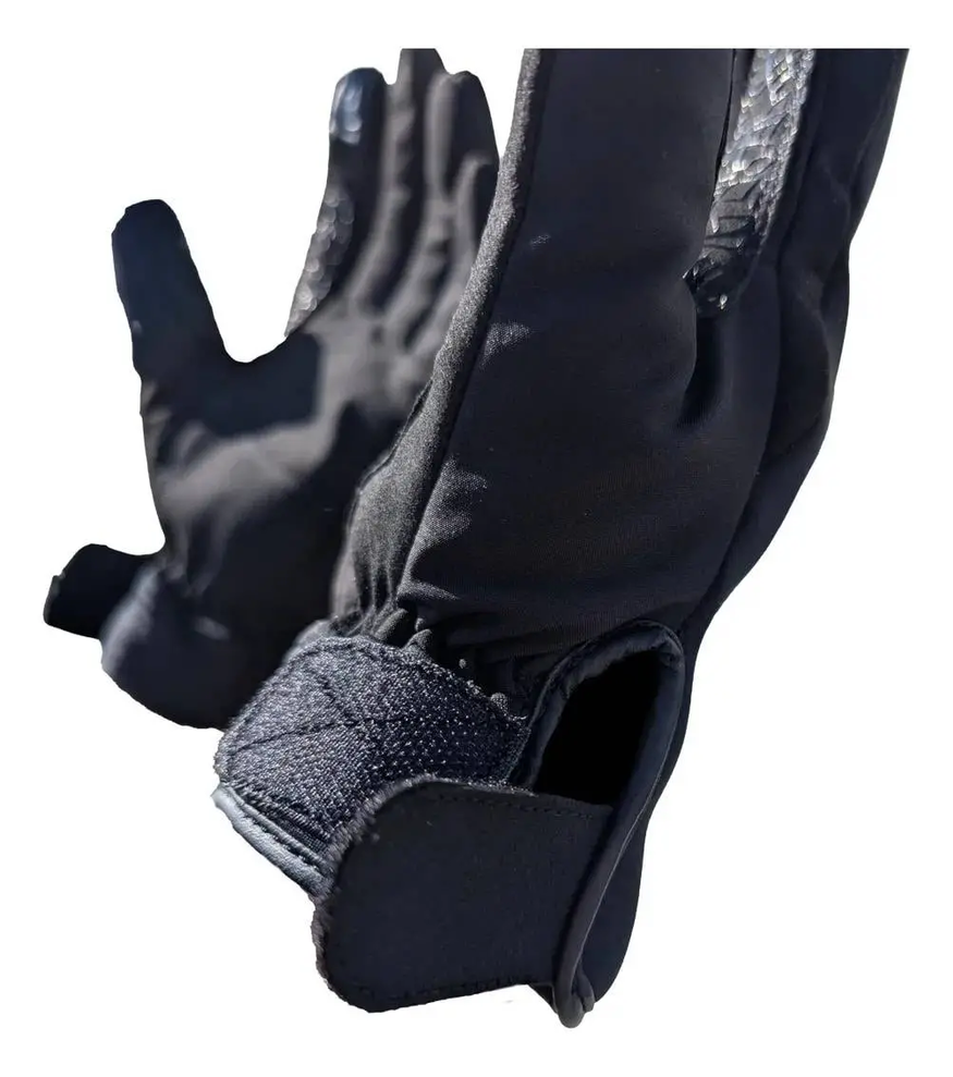 Guantes Moto Invierno Vertigo Cuero Mesh Función Táctil
