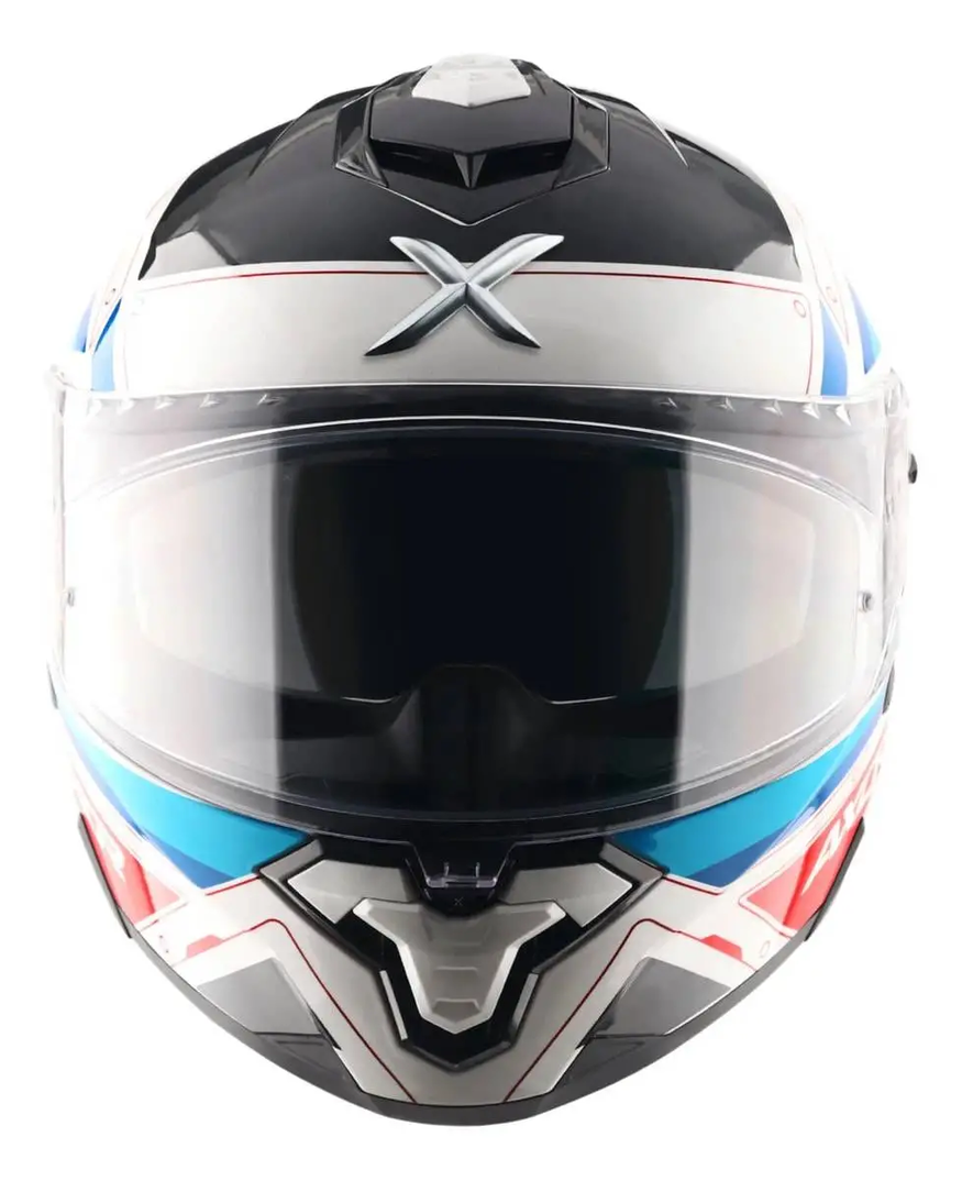 Casco Moto Axor Brutale Doble Visor Con Pinlock Incorporado Doble Alerón