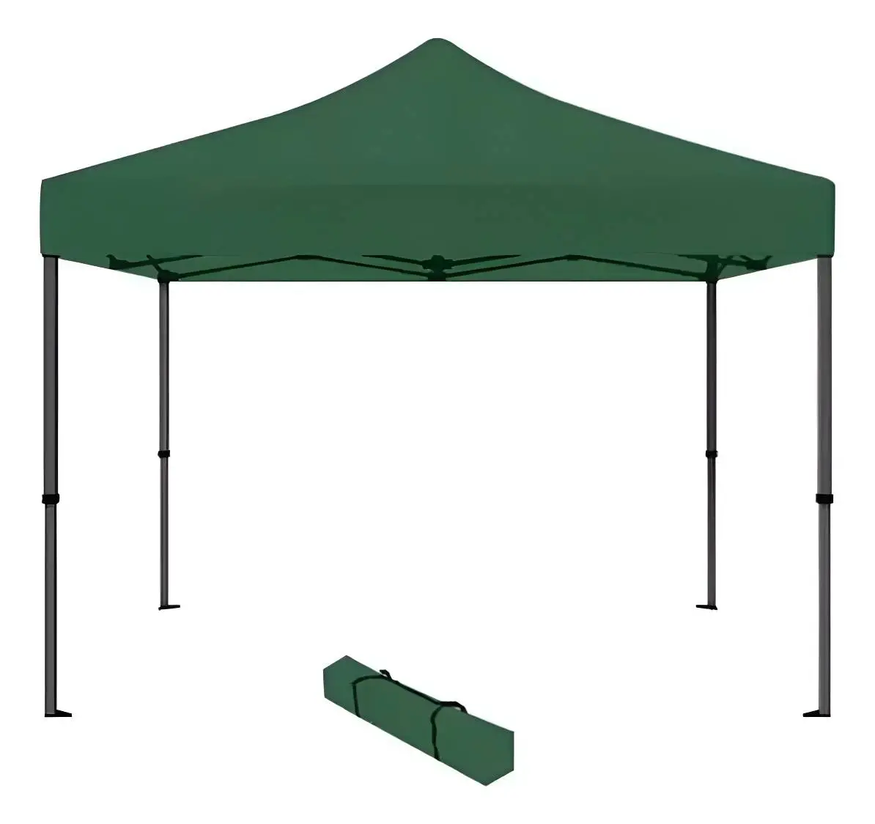 Gazebo Plegable Acero Impermeable 3x3 Camping