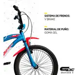 Bicicleta Niño Raleigh Mxr R20 8 - 12 Años