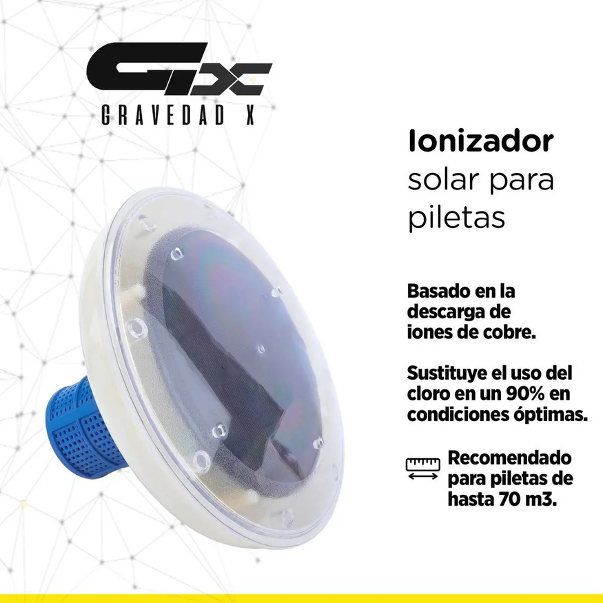 Boya Ionizador Solar Para Pileta Purificador